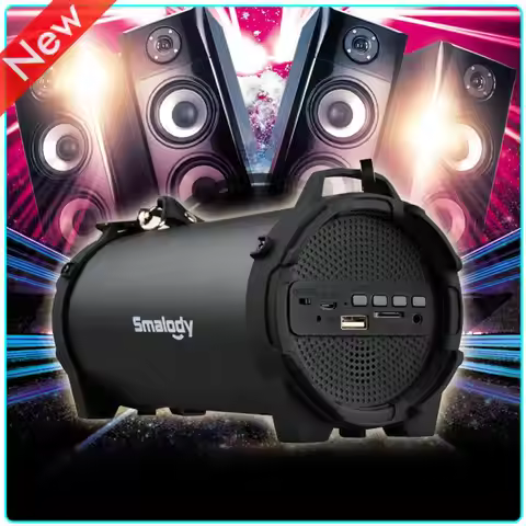 USB Rechargeable Portable Wireless Boombox with 3.5mm AUX Input Jack BT Boombox Speaker Loud BT Spea