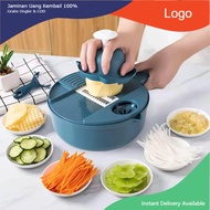 RỔ NẠO RAU CỦ ĐA NĂNG 11 MÓN CHỨC NĂNG Cực kỳ tiện lợi không lo đứt tay giá vô địch (28x185x75 cm)