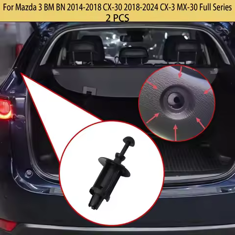 Trunk Hood Hook Tailgate Trim Panel Hanger Buckle BHN9-68-301 for Mazda 3 BM BN 2014-2018 CX-30 2018