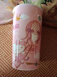7-11 ANNA SUI x Hello Kitty 雙層陶瓷馬克杯 飛行款