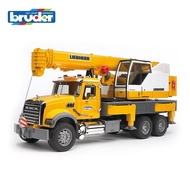 Bruder 02818 Mack Granite Liebherr Crane Truck 3yrs