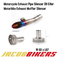 Exhaust Pipe Silencer DB Killer Motorbike Exhaust Muffler Silencer