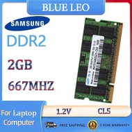 Samsung 2GB DDR2 RAM 667Mhz Memory 2Rx8 PC2-5300S 200pin SODIMM Laptop Notebook RAM for Intel