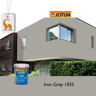 1032 Iron Grey 5L Jotun Jotashield Antifade Colours Outdoor Wall Paint Anti Algae Anti Fungal Cat Dinding Luar Rumah