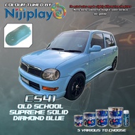 NIJIPLAY AIKKA CS41 DIAMOND BLUE OLD SCHOOL SUPREME SOLID COLOUR 2K PAINT