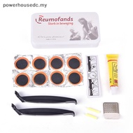 PHMY Bike Tyre Tube Bicycle Puncture Repair Tool Kit with box Cycle Lever Adhesive .