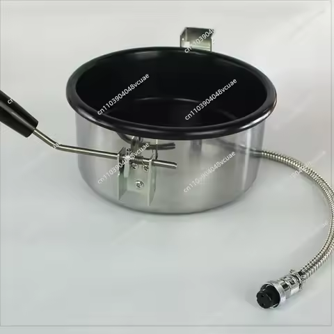 Popcorn Pot Spherical Popcorn Machine Anti-scorch Pot Universal 8 Ounces Popcorn Machine Corn Non-st