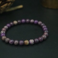 紫雲母純天然手鏈單圈手串紫羅蘭水晶手鏈