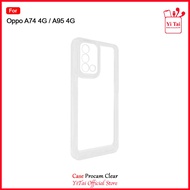 YITAI YC38 Case Procam Clear Oppo A15 A15S A31 A37 Neo 9 A74 4G A95 4G