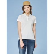 Hazzys Hazzys Short-Sleeved Polo Shirt Ladies Official Summer New Style Base T-Shirt White Sports T-