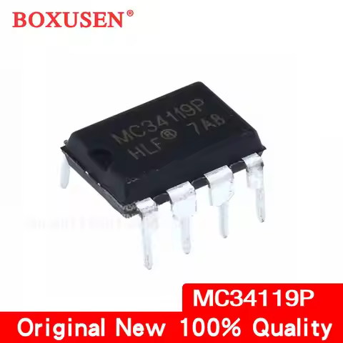 10pcs New original MC34119 DIP MC34119P DIP8 MC34119API DIP-8 Low Power Audio Amplifier IC