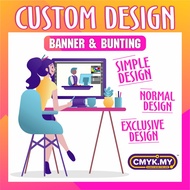 [DESIGN SERVICE] Banner & Bunting / Streamer