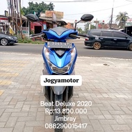 Beat Deluxe Th 2020 motor bekas berkualitas jogyamotor
