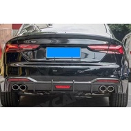 On sale Carbon Fiber Rear Bumper Diffuser Lip for Audi A5 Sline S5 Sport 2021 Car Diffuser Guard Bod
