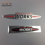 MINI JCW Emblems Car Stickers for Mini Cooper Countryman JCW F56 R56 R60 R53 R55