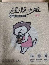 超凝小姐 益生菌除臭豆腐砂 貓砂 一箱190