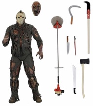 NECA Michael Myers Action Figure Original Ultimate Jason Voorhees รูปฮาโลวีน PVC ของเล่นคริสต์มาสฮาโ