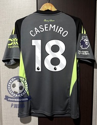 New!! เสื้อฟุตบอลทีม แมนยู 3A เกรดแฟนบอล ( GK ) 2025/26 ฟลูออฟชั่นEPL ชื่อนักเตะ (แมนยู-ครบทุกคนใหม่