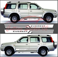promo sticker mobil ford everest list body samping ford everest