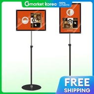 Freestanding A3 Menu Board Holder Magnetic A3 Poster Stand Information Board Advertising Board