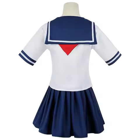 Game Yandere Simulator Ayano Aishi Cosplay Costumes Wig Osana Najimi Girl School JK Uniform Sailor S