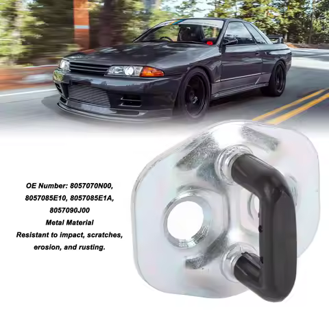 4Pcs Door Lock Striker Plate 8057070N00 Metal Scratch Proof for Nissan Patrol GU Y61 Elgrand Skyline