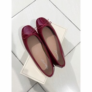 Clothier belle - Ballerina red flat shoes