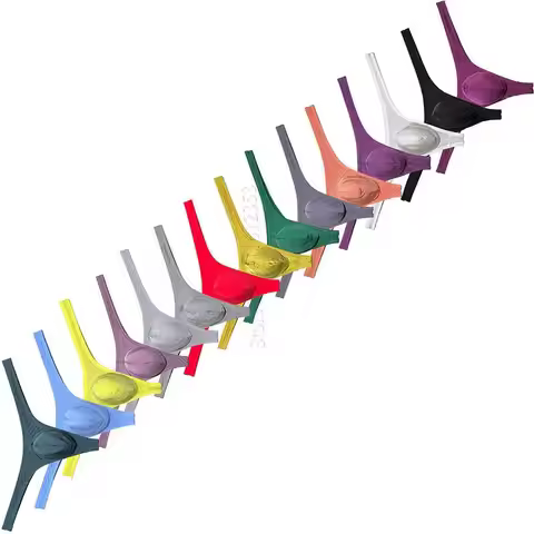 Mens Thongs Micro Tangas Underpants Men G-string Hide Underwear Lines Ultrathin Thongs Weightless So