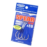 Vanfook fishing hooks SA-60 Spear Single Assist Hooks