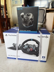 Logitech G29 Driving Force 方向盤及排檔（內容物全新，包裝輕微破損）