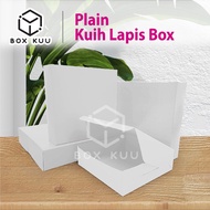 Kuih Box / Kotak talam / Kuih lapis / Kotak color Donut box / Brownies box / Swiss Roll /Kek pisang