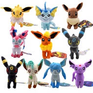 【Stylish】 18-20cm Pokemon Standing Shiny Umbreon Vaporeon Espeon Sylveon Animal Stuffed Plush Qualit