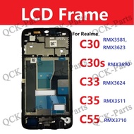 LCD Front Frame for Realme C30/C30S/C31/C33/C35 Compatible with RMX Series