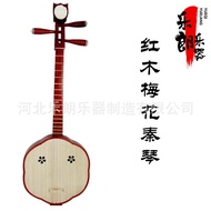 Qinqin Musical Instruments Mahogany Grade Dedicated Three-String Hakka Adult Children Beg