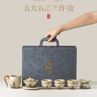 Set Staff Tea Set Souvenirs Gifts Gifts Gifts Customers Parents Gifts Elders Mid-Autumn Festival Pra