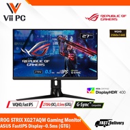 ASUS ROG Strix XG27AQM HDR Gaming Monitor, 27 inch WQHD (2560 x 1440), Fast IPS, 270Hz, 0.5ms, G-SYN