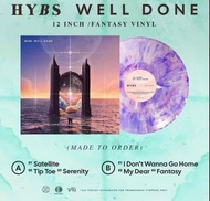 HYBS WELL DONE EP 混色彩膠 黑膠 LP 全新
