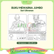 Buku Mewarna Besar - Seri Ultraman