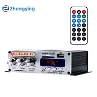 MLZH | เครื่องขยายเสียงในรถยนต์ Bluetooth 5.0 MP3 USB SD FM Radio 12V