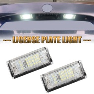 2pcs Canbus Led License Plate Light Led Car registration plate lamps No error White LED Bulbs For BM