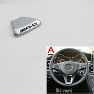 For Benz AMG steering wheel sequins Grade C Grade E E300 Modified AMG standard Interior trim sticker