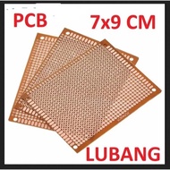 PCB dot matrix 7x9cm BROWN Through Hole 7x9 cm Protoboard