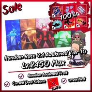 [🔥30m bounty🔥all race v4 full gear🔥]有平會更平 保證全網最平最好！！blox fruit v4 pvp ready account cdk godhuman dou