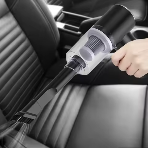 6000Pa Cordless Handheld Vacuum Cleaner 120W Powerful Air Duster Strong Suction Mini Portable Cleane