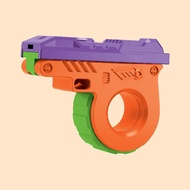 Gravity 1911 Cub Carrot Gun 3D Printing Mini Juvenile Toy Gun Decompression Handy Tool Carrot Knife/