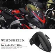 FOR RS 457 2024 2025 Motorcycle Accessories Acrylic Front Windshield Windscreen Wind Deflectors Cove