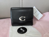 Coach wallet, 銀包，黑色，black bandit, retail