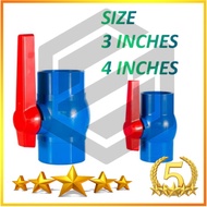 XPSWholesale3inch and 4inch PLASTIC PVC Ball Valves Blue Gate Valve /Shower Valves/ Plastic Ball Val