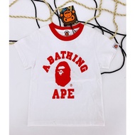 Baby Milo A BATHING APE BAPE Kids Fashion Boy Girl Clothes Tops T-shirts Baju Tshirt Budak Kanak Lelaki Perempuan