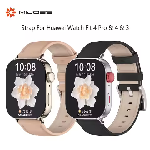 Leather Strap for Huawei Watch Fit 4 Watchband for Huawei Fit 4 Pro Wristband for Huawei watch Fit 3